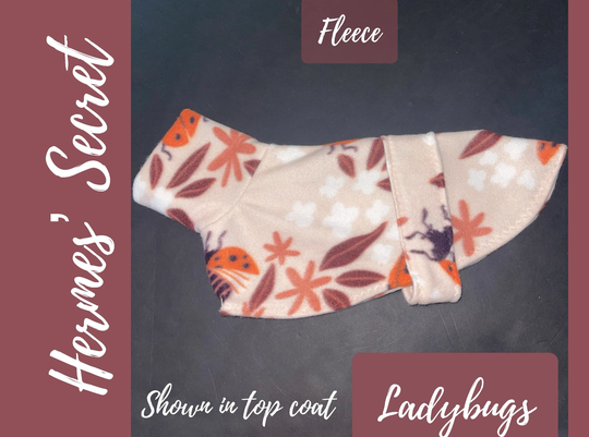 Hermes' Secret Ladybugs Fleece Jammies