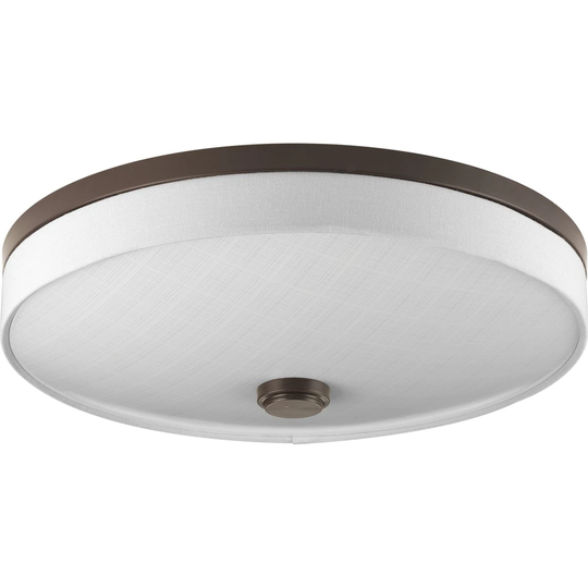 Progress Lighting Weaver 2-Light LED Flush Mount w/AC Module (16-inch)