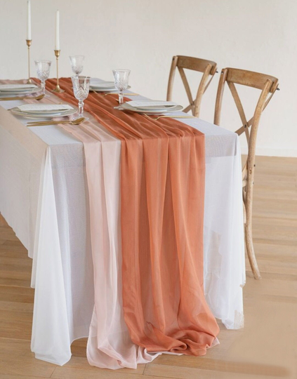 Table Runners Sash Decor-Wedding Decoration-Birthday Dessert Party Decoration-Wedding & Supplies