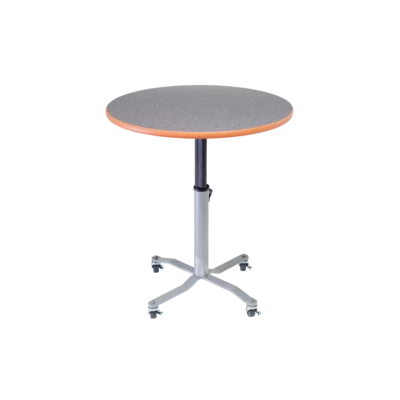 Mobile E-Z Tilt Circular Cafeteria Table