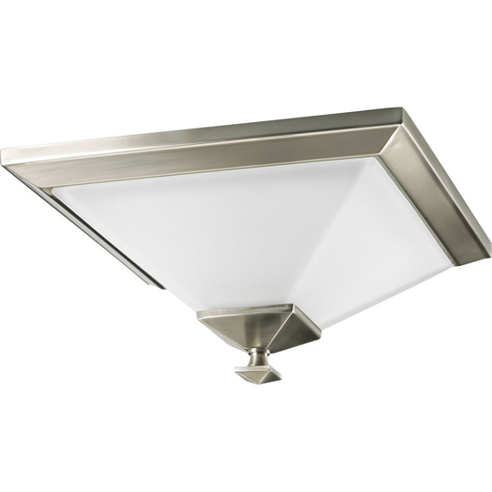 Progress Lighting Silvertone 1-light Semi-flush Mount Fixture - N/A