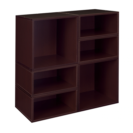 Noble Connect Storage Set- 2 Full Cubes/4 Half Cubes- Truffle