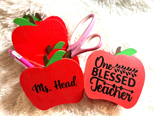 Personalized Teacher Pencil Holder