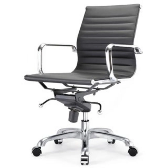 Toni Office chair (low back) - 37.25"-35"H (SH 19.75"-17.5") x 22.5"W x 24.5"D