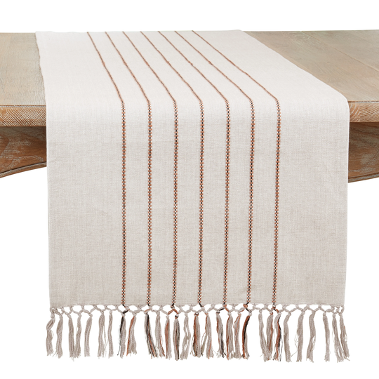 Stripe Design Table Runner - 16"x72"