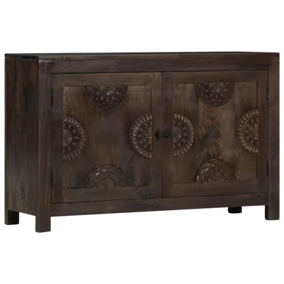 74" Wide Solid Wood Sideboard
