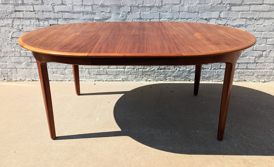 Mid Century Danish Modern Dining Table By Moller