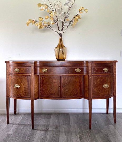 Sold Antique Sideboard/Buffet -Hepplewhite Style