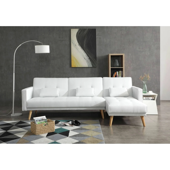 Greatime Fabric Convertible section Sofa