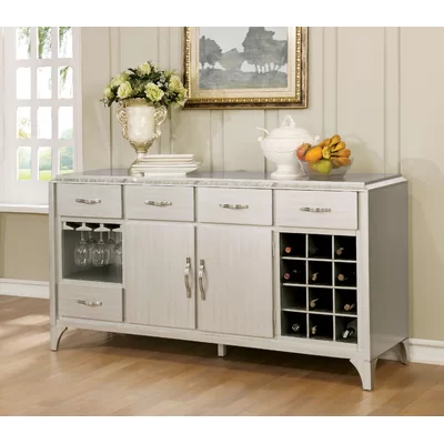 Shelton 66" Wide 5 Drawer Sideboard