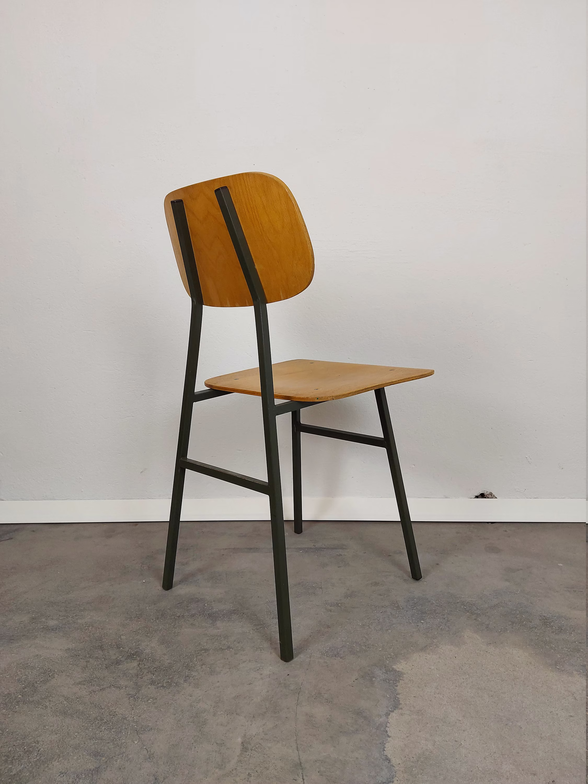 Chair, 1970S, Metal Green Frame