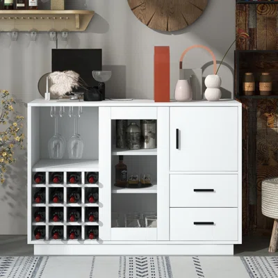 Tanouye 47" Wide 2 Drawer Sideboard