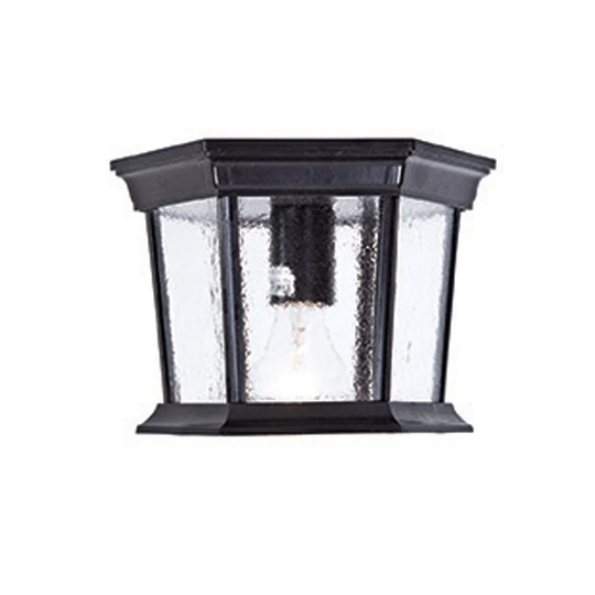 Dover Matte Black Ceiling Light