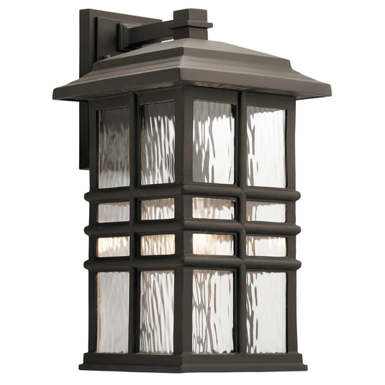 Kichler Lighting Beacon Square Collection 1-light Olde Bronze Outdoor Wall Lantern