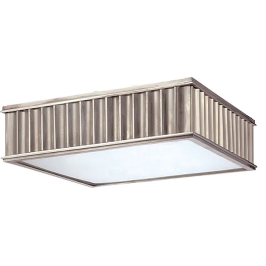 Hudson Valley Lighting Middlebury 3 Light 16" Wide Flush Mount Square