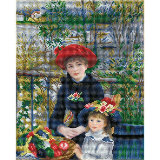 Diamond Dotz Two Sisters On The Terrace Advanced Facet Art Kit