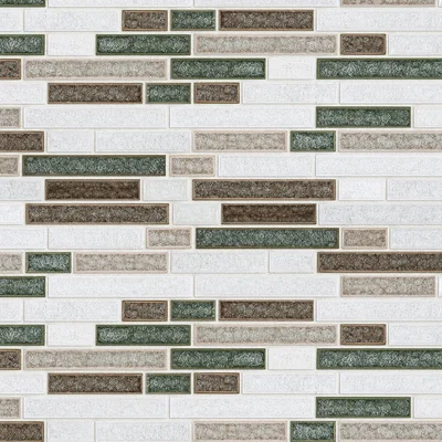 Roman Art Glass Linear Mosaic Wall Tile