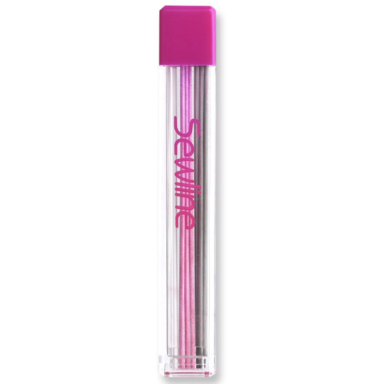 Fabric Mechanical Pencil Lead Refill Trio - White Black & Pink Lead By Sewline For Quilting Sewing