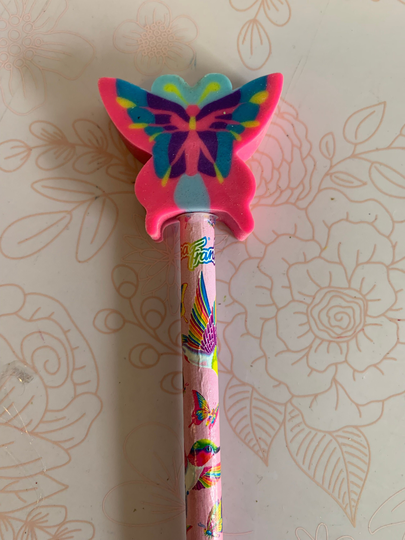 Lisa Frank Pencil, Stationary, School Supplies, Lisa Frank Stationery, School Pencil