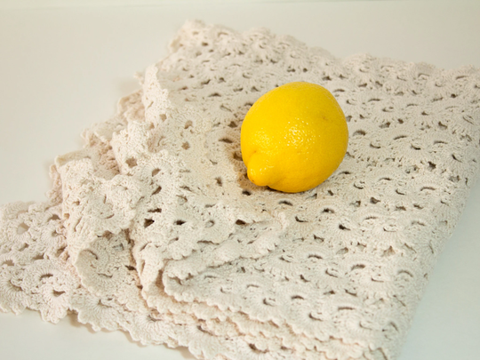 Crochet Placemats Set Of 4 Rectangular Doily Centerpiece Table Cover
