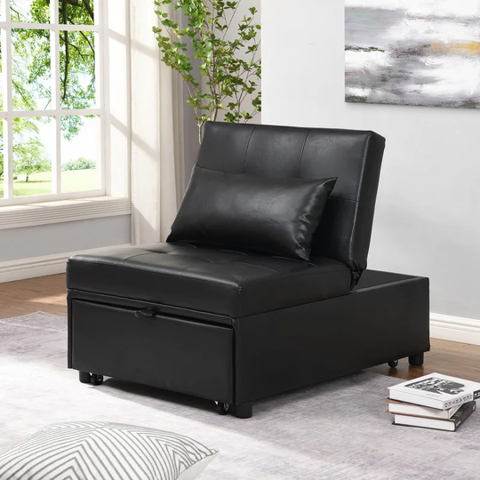 Modern Futon Chair Sleeper Chair for Living Room