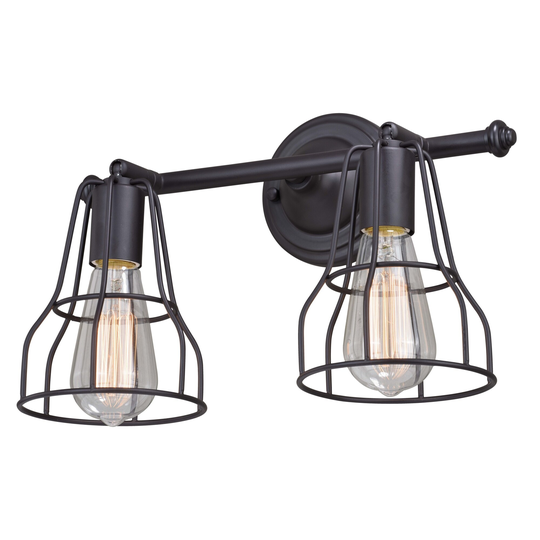 Vaxcel Lighting Clybourn 2 Light 14" Wide Bathroom Vanity Light with