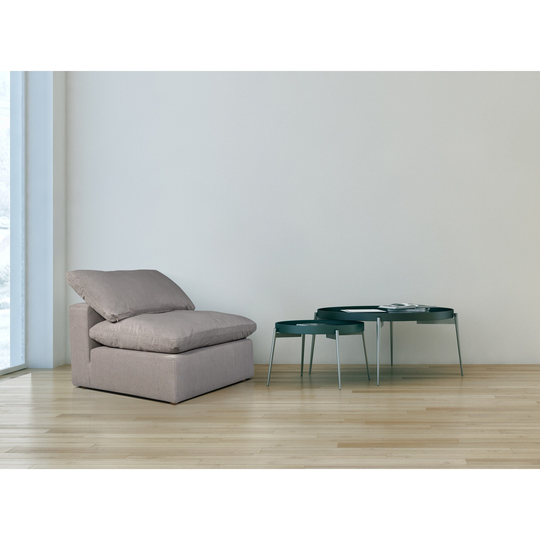 Macari Tiempo Modular Seating - Armless Slipper Chair Piece