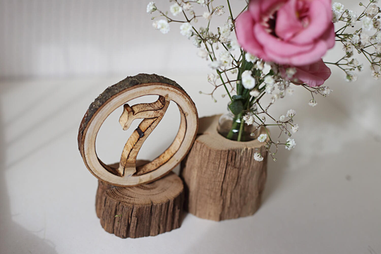 Wedding Table Numbers, | Set Of 12