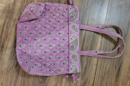 Vera Bradley Purse Pink, Green, Paisley, Handbag