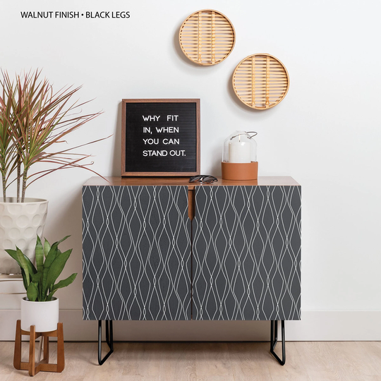 Credenza/Mid Century Modern Furniture Minimalist Decor Wood Sideboard Cabinet Retro Home Entertainment Center