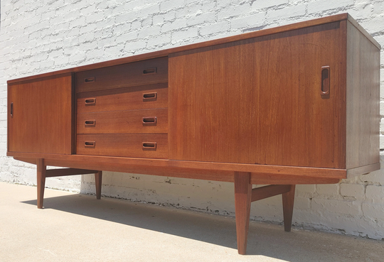 Mid Century Danish Modern Teak Sideboard