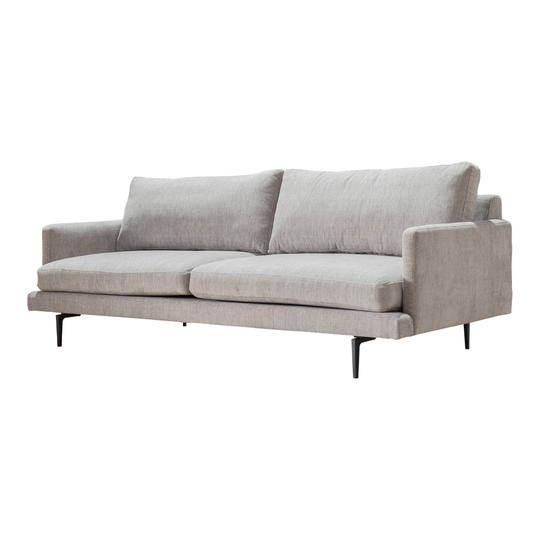 Aurelle Home Natural Element Classic Mid-Century Modern Sofa - 83" x 36"