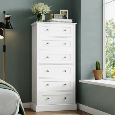 Nasjah 6 Drawer 26.77" W Chest