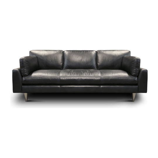 Skyline Top Grain Leather Modern Americana Sofa
