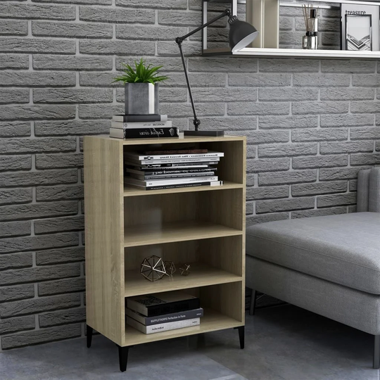 Sideboard Sonoma Oak 22.4"x13.8"x35.4" Chipboard