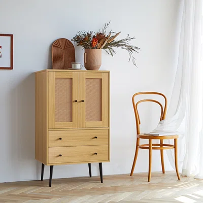 40.55" H Living Room Sideboard with 2 Drawers