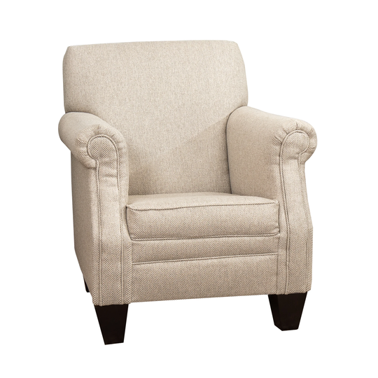 Leffler Home Lillian Upholstered Roll Arm Chair