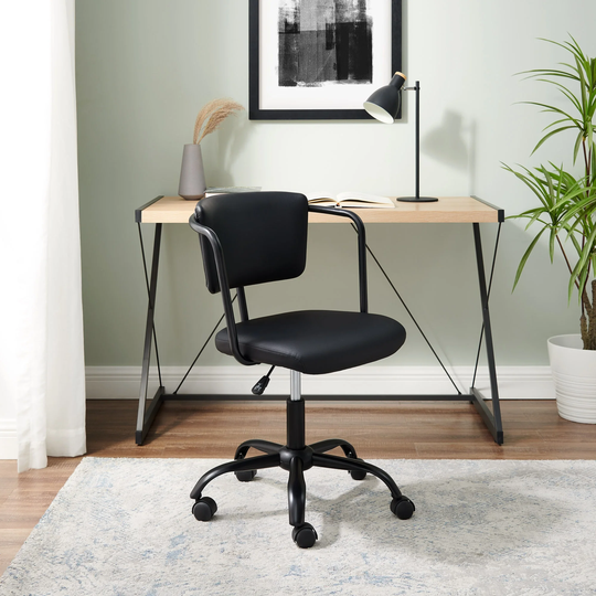 Middlebrook Upholstered Office Chair with Casters