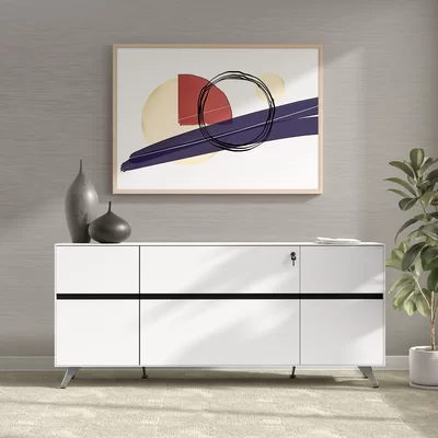 Waldrup 2 - Drawer Filing Credenza