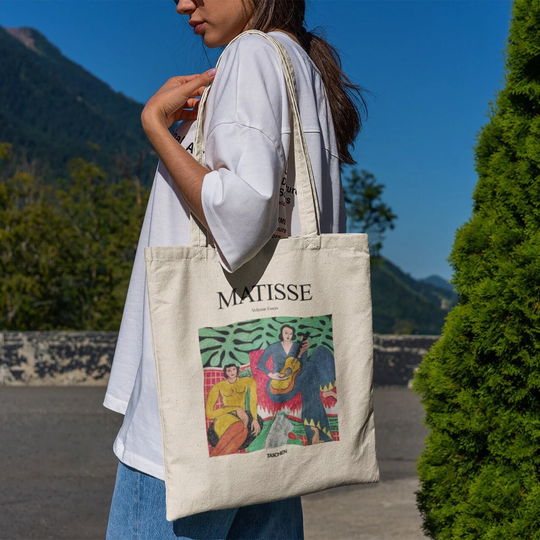 Matisse Painting Tote Bag -Aesthetic Tote Bag, Artsy Bag, Art Bag, Aesthetic Tote, Matisse Bag, Matisse Canvas Bag