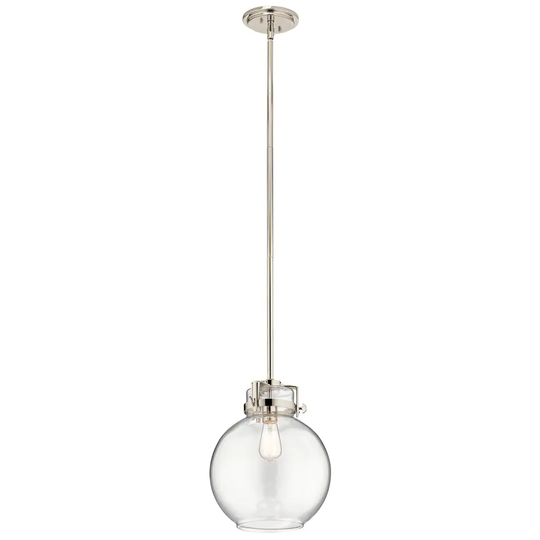 Kichler Lighting Briar Collection 1-light Polished Nickel Pendant - Polished Nickel - Polished Nickel