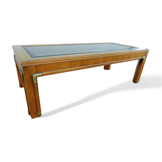 Mid Century Modern Campaign Coffee Table