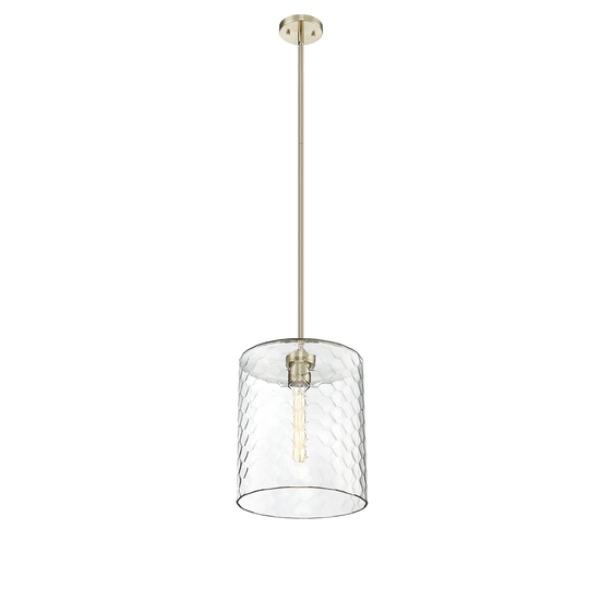 Millennium Lighting Ashli 1 Light Pendant with Clear Honeycomb Glass Shades