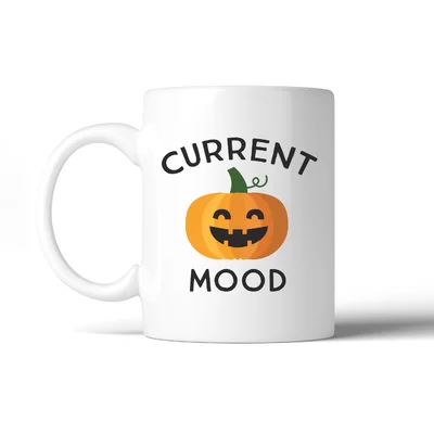 Mccreery Pumpkin Current Mood Coffee Mug