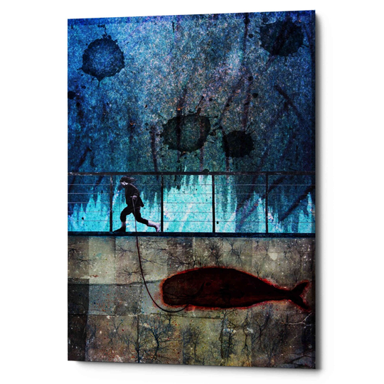 Epic Graffiti 'Imaginary Friend' by DB Waterman, Canvas Wall Art