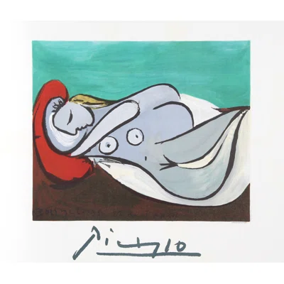 Formeuse A L'oreiller (Marie-Therese Walter) by - Painting on