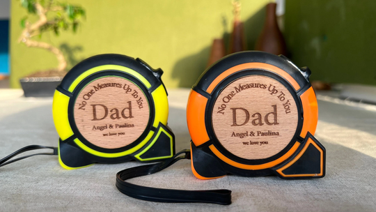 Personalized Engraved Tape Measure - Father's Day Gift Ideas For Grandpa Tool Gifts The King Of Measurement Tapeline