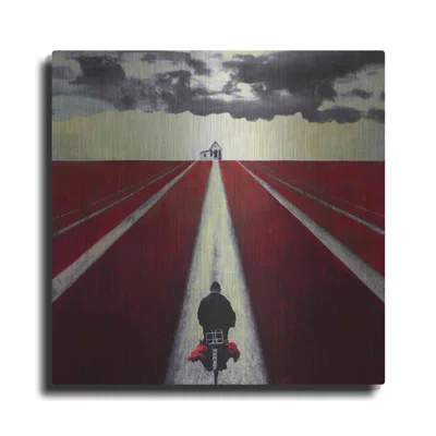 Red Barrel Studio® ''We''ll Meet Again'' By DB Waterman, Metal Wall Art, 24"X24"