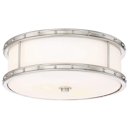3 Light Led Flush Mount by Minka Lavery - Brushed Nickel