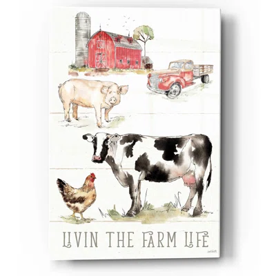 Country Life III by Ann Tavoletti - Unframed Print